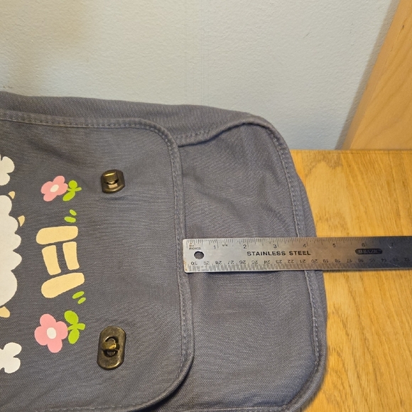 Charming Gray Kids Backpack with Sheep Design - Picture 8 of 9